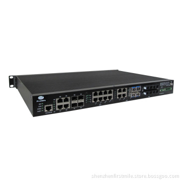 Pts 7128 Series Modularized Advanced Managed Industrial Ethernet Switch